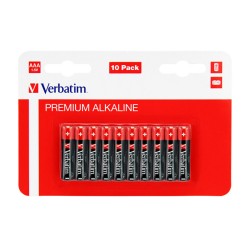 VERBATIM Alkalická Baterie AAA 10 Pack / LR3