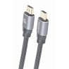 GEMBIRD Kabel HDMI 2.0, 1m, opletený, černý, blister