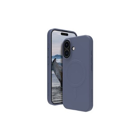 dbramante1928 Greenland Pro - Zadní kryt pro mobilní telefon - Qi - kompatibilita s MagSafe - plast - modrá pacifik - pro Apple