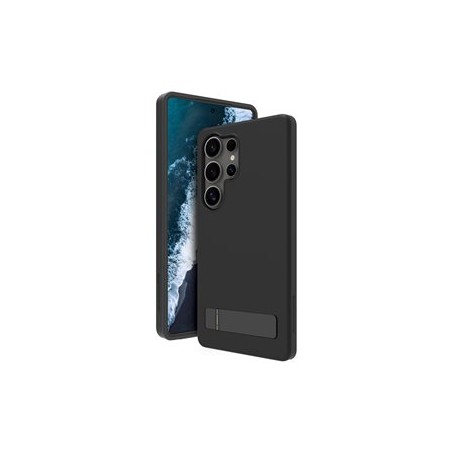 dbramante1928 Iceland Pro Qi2 - Zadní kryt pro mobilní telefon - stojan - černá - pro Samsung Galaxy S25 Ultra