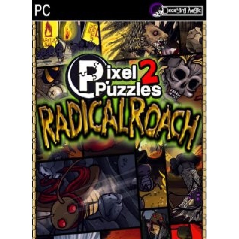 Pixel Puzzles 2 RADical ROACH – hra pro PC (elektronická licence)