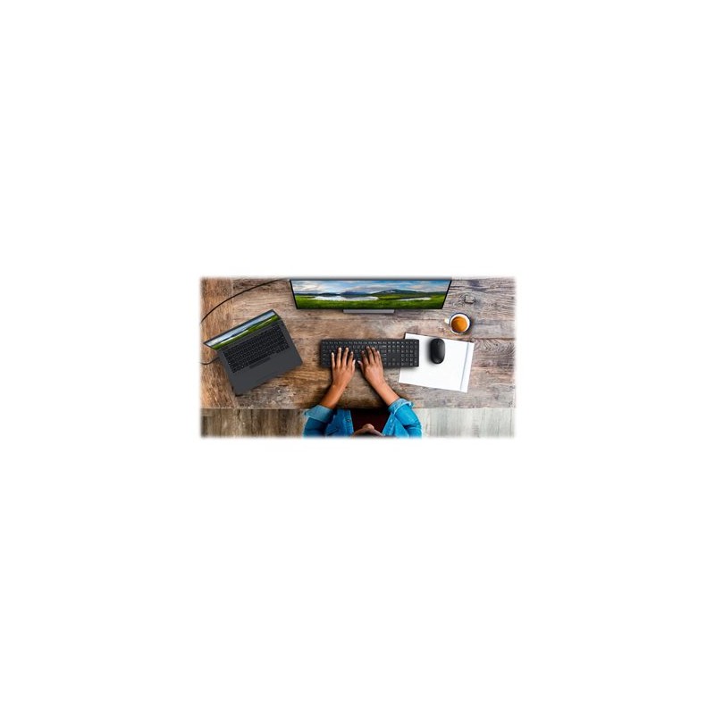 Dell Pro Keyboard and Mouse - KM5221W - US International (QWERTY) - Black