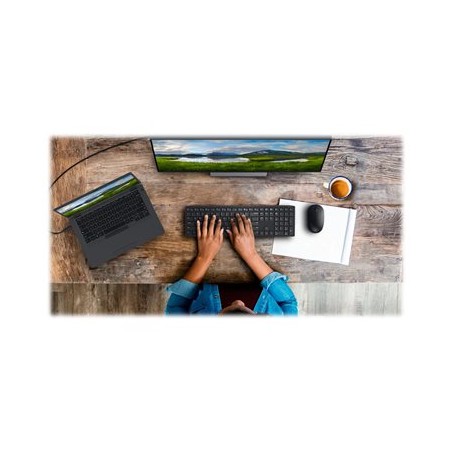 Dell Pro Keyboard and Mouse - KM5221W - US International (QWERTY) - Black