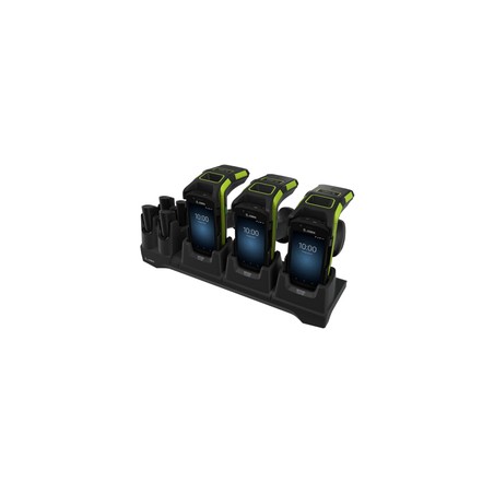 RFD90, 3 Device Slots/4 Toaster Slots, Charge Only Cradle with support for TC21/26. Req. Power Supply PWR-BGA12V108W0WW
