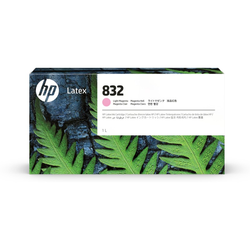 HP 832 1L LT Magenta Latex Ink/Crtg
