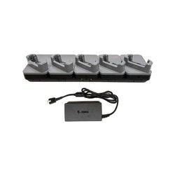 KIT: Ethernet ShareCradle kit to charge up to five TC501 devices WITH exoskeletons. Includes power supply (PWR-BGA12V150W1WW).