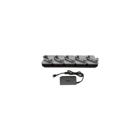 KIT: Ethernet ShareCradle kit to charge up to five TC501 devices WITH exoskeletons. Includes power supply (PWR-BGA12V150W1WW).