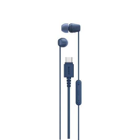Sony IER-EX15C - Sluchátka do uší - modrá, USB-C