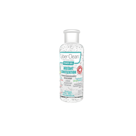 CyberClean POWER GEL - instant liquid sanitizer 2 oz / 60 ml (47030)