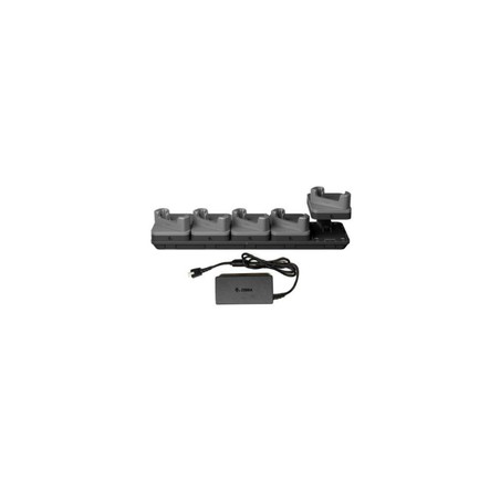 KIT: FAST Charge-Only ShareCradle kit to charge up to five TC501 devices WITH exoskeletons. Includes power supply