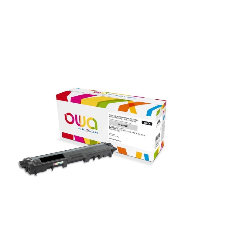 OWA Armor toner pro BROTHER HL 3140, 3150, 3170, MFC 9130, 9140, 9330,2500 Stran, TN241BK,černá/black(TN-241BK/TN-242BK)