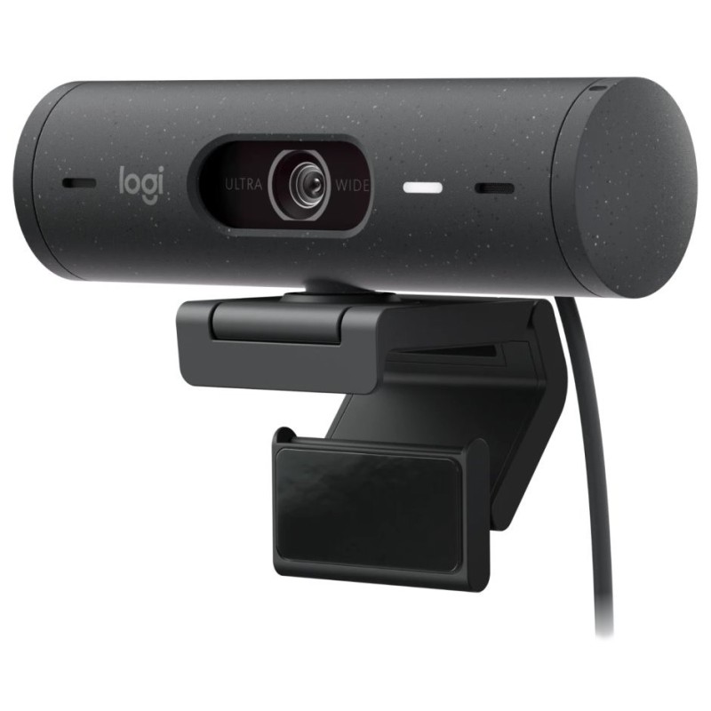 Logitech Webcam BRIO 500, Graphite