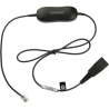 Jabra Smart Cord, QD-RJ10, 0,8m, straight