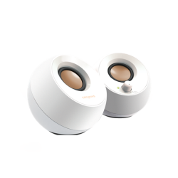 Creative repro Pebble - mobilní reproduktor - bílý