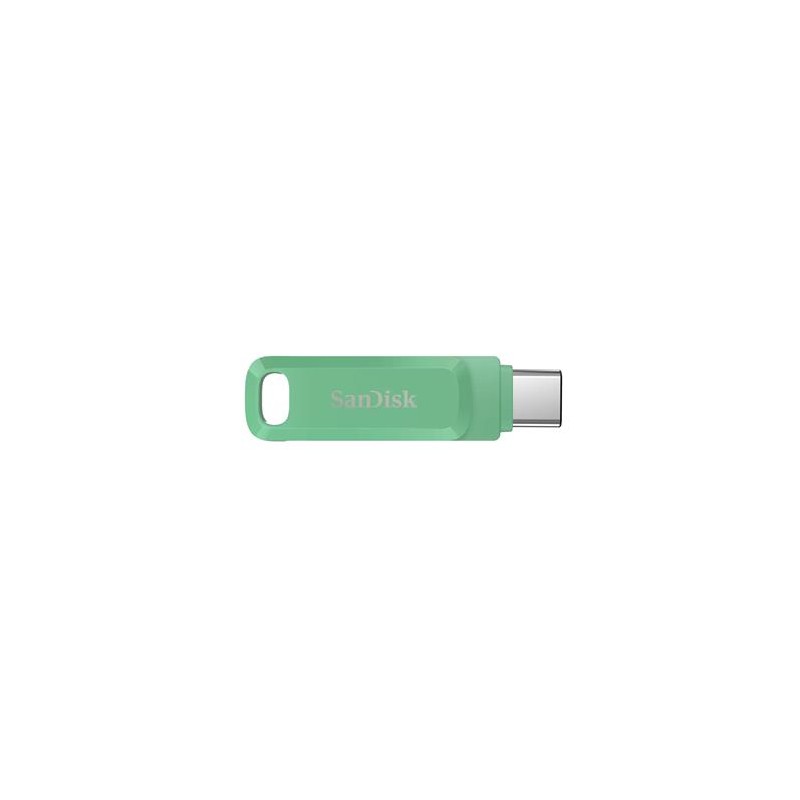 SanDisk Ultra Dual Drive Go/64GB/USB 3.2/USB-A + USB-C/Zelená