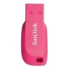 SanDisk Flash Disk 16GB Cruzer Blade, USB 2.0, růžová