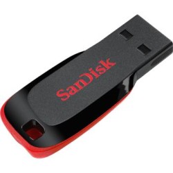 SanDisk Flash Disk 32GB Cruzer Blade, USB 2.0, černá