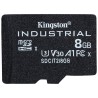 Kingston MicroSDHC karta 8GB Industrial C10 A1 pSLC Card Single Pack