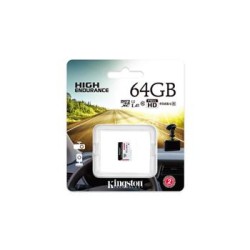 Kingston MicroSDXC karta 64GB microSD XC High Endurance, 95R Class 10 UHS-I U1