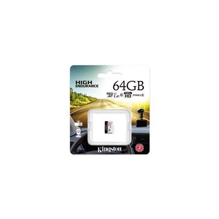 Kingston MicroSDXC karta 64GB microSD XC High Endurance, 95R Class 10 UHS-I U1