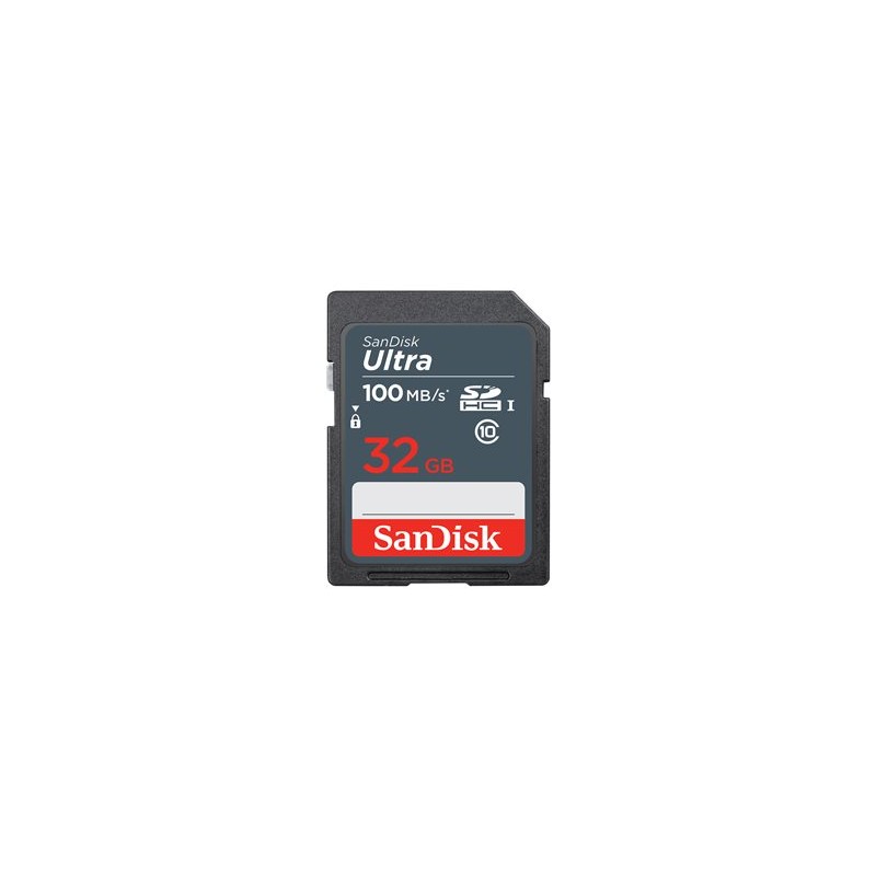 SanDisk SDHC karta 32GB Ultra (100MB/s Class 10 UHS-I)