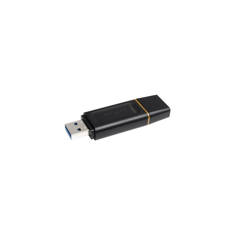 Kingston Flash Disk 128GB USB3.2 Gen1 DataTraveler Exodia (Black + Yellow)