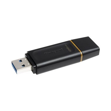 Kingston Flash Disk 128GB USB3.2 Gen1 DataTraveler Exodia (Black + Yellow)