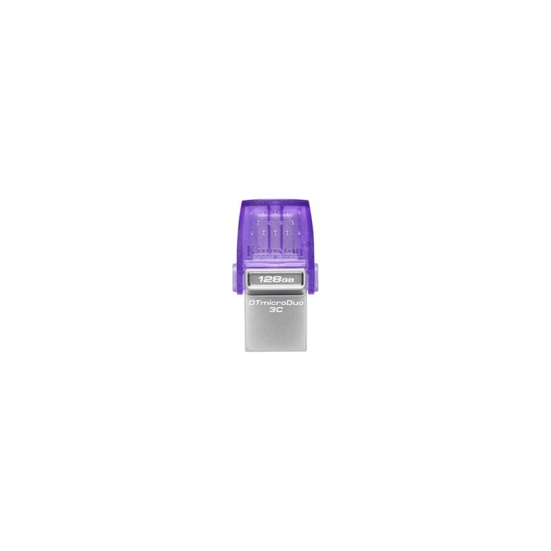 Kingston Flash Disk 128GB DataTraveler microDuo 3C 200MB/s dual USB-A + USB-C