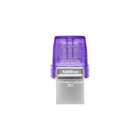 Kingston Flash Disk 128GB DataTraveler microDuo 3C 200MB/s dual USB-A + USB-C