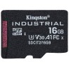 Kingston MicroSDHC karta 16GB Industrial C10 A1 pSLC Card Single Pack