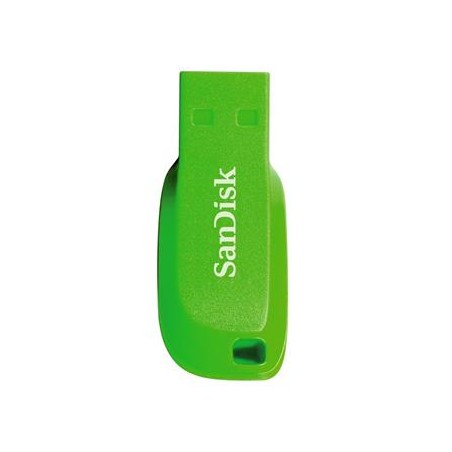 SanDisk Flash Disk 16GB Cruzer Blade, USB 2.0, zelená