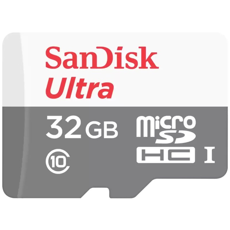 SanDisk MicroSDHC karta 32GB Ultra (80MB/s, Class 10 UHS-I, Android)