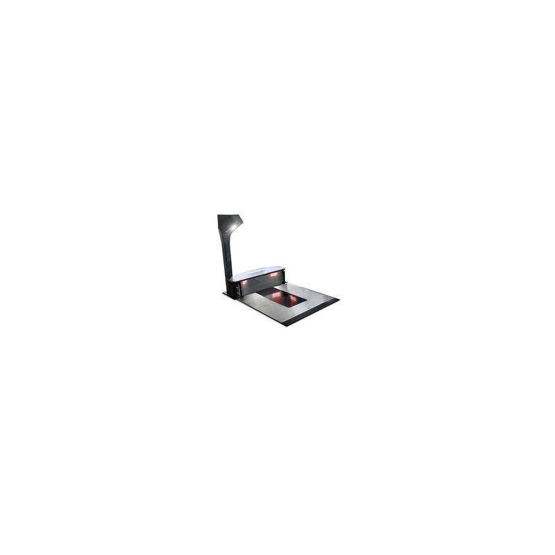 Magellan 9900i Scanner/Scale, Long Platter/Fixed Produce Rail/Flange Mount w/ Scale Sentry, MX