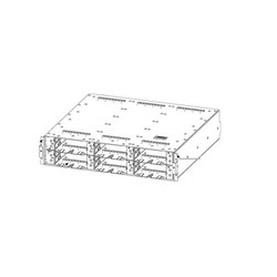 Cisco LA Mechanical Assy DC/Powersupplies Installed Here