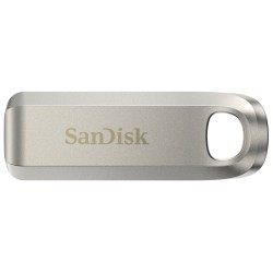 SanDisk Flash Disk 64GB Ultra Luxe, USB-C 3.2, Stříbrná