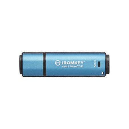 Kingston Flash Disk IronKey 16GB Vault Privacy 50 AES-256 Encrypted, FIPS 197