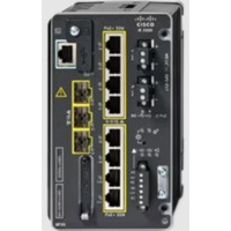 Cisco IE3500 W/ 8 GE PoE+ And 3/GE SFP Modular NE