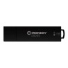 Kingston Ironkey D500S/32GB/USB 3.2/USB-A/Černá
