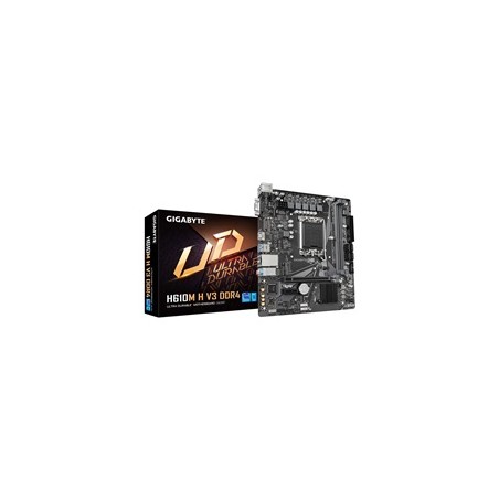 GIGABYTE MB Sc LGA1700 H610M H V3 DDR4, Intel H610, 2xDDR4, 1xHDMI, 1xVGA, mATX