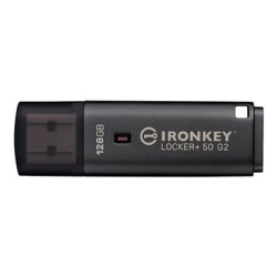 Kingston IronKey Locker+ 50 G2/128GB/USB 3.2 Gen 1 (5Gb/s)/USB-A/Černá