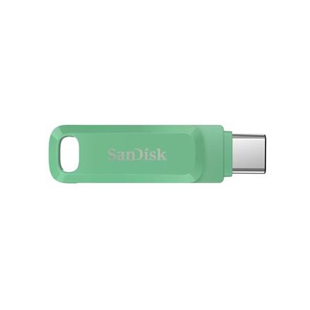 SanDisk Ultra Dual Drive Go/256GB/USB 3.2/USB-A + USB-C/Zelená