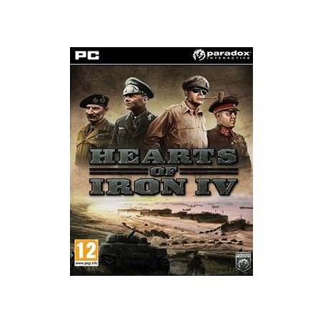 Hearts of Iron IV Cadet Edition – hra pro PC (elektronická licence)