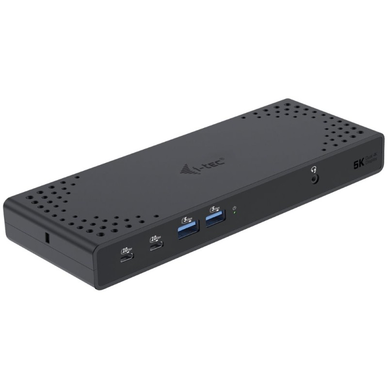 i-tec USB 3.0 / USB-C / Thunderbolt Dual Display Docking Station + PD 100W