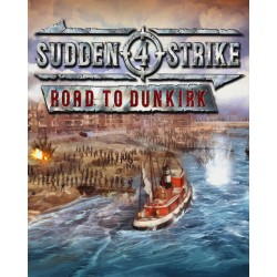 Sudden Strike 4 Road to Dunkirk – herní rozšíření pro PC (elektronická licence)