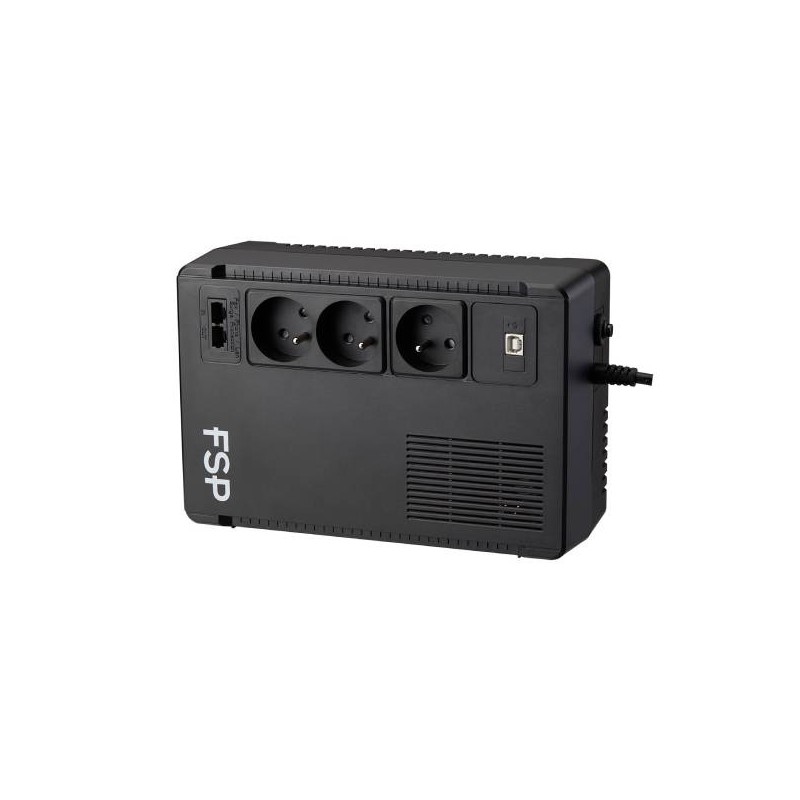 Fortron UPS FSP ECO 800 FR, 800 VA / 480 W, USB, RJ45, line interactive