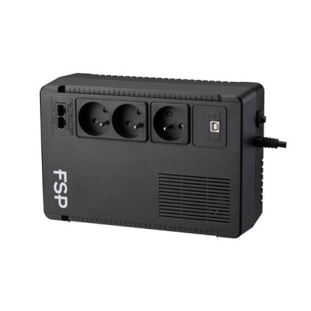 Fortron UPS FSP ECO 800 FR, 800 VA / 480 W, USB, RJ45, line interactive