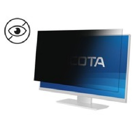 DICOTA - Filtr displeje ke zvýšení soukromí - boční montáž - dvoucestné - odstranitelné - plug-in - černá - pro Dell P2422H