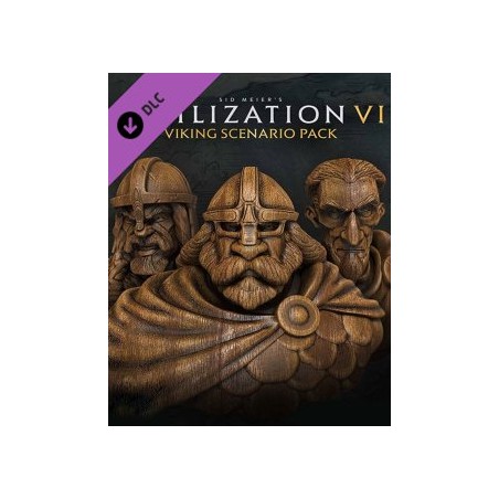 Civilization VI Vikings Scenario Pack – herní rozšíření pro PC (elektronická licence)