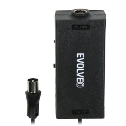 EVOLVEO Amp 1, anténní zesilovač FM/DAB+/DVB-T2, filtr LTE,4G,5G