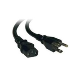 POWER CORD 125VAC 13A NEMA/5-15 PLUG, NORTH AMERICA